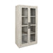 Kosas Home - Caleb Reclaimed - Pine Display Cabinet in Ivory - 52004096 - GreatFurnitureDeal