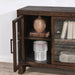 Classic Home Furniture - Troy Reclaimed Oak 4Dr Buffet Suede Brown - 52004124 - GreatFurnitureDeal