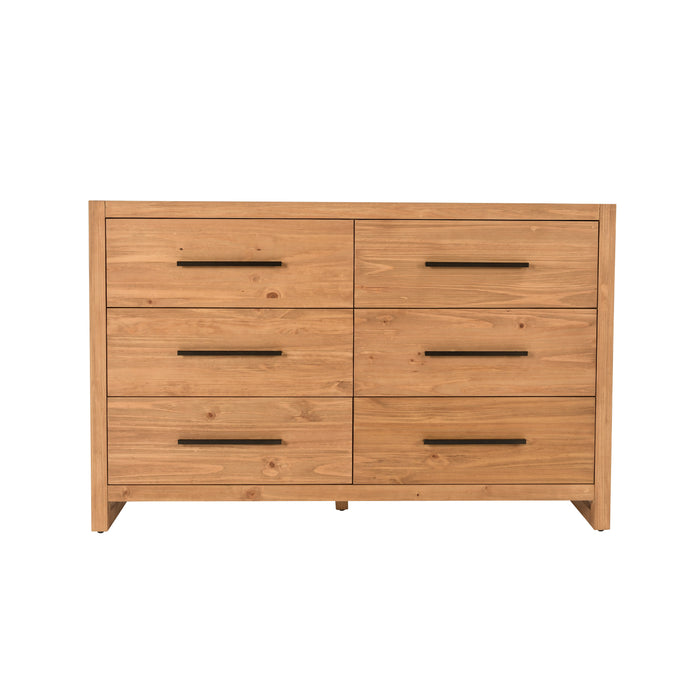 Kosas Home - Fenmore 6 Drawer Dresser Natural - 52004138