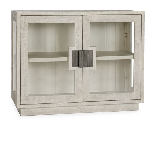 Classic Home - Larson Reclaimed Pine 2Dr Cabinet Gray Wash - 52004145 - GreatFurnitureDeal