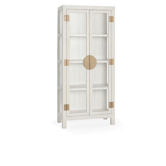 Classic Home Furniture - Milroy Reclaimed Pine Tall Cabinet Antique White - 52004155