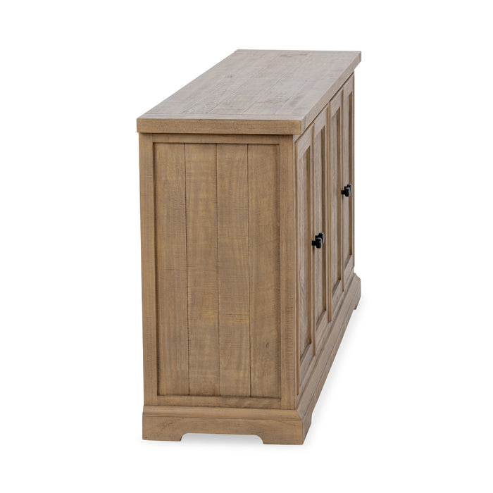 Kosas Home - Allegra 4-Door Reclaimed Pine Wood Buffet Sideboard - 52004189 - GreatFurnitureDeal
