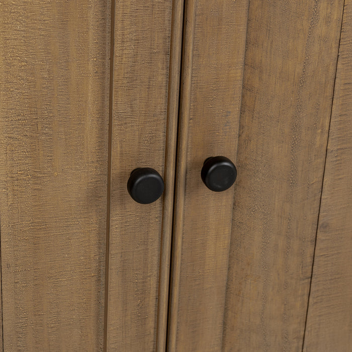 Kosas Home - Allegra 4-Door Reclaimed Pine Wood Buffet Sideboard - 52004189 - GreatFurnitureDeal