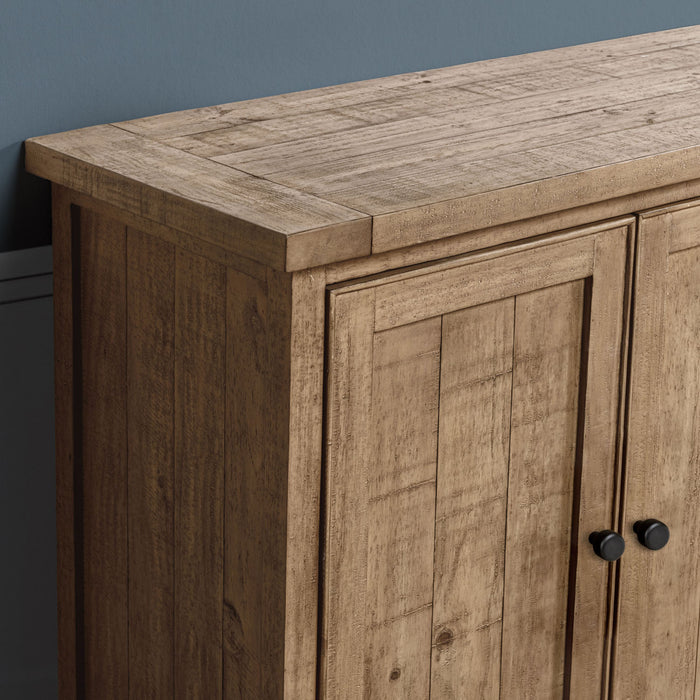 Kosas Home - Allegra 4-Door Reclaimed Pine Wood Buffet Sideboard - 52004189 - GreatFurnitureDeal