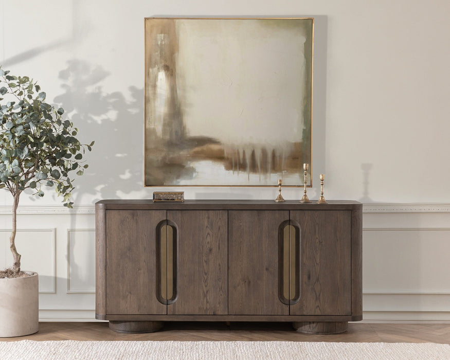 Classic Home - Tiber Solid Wood 4Dr Buffet - 52004212 - GreatFurnitureDeal