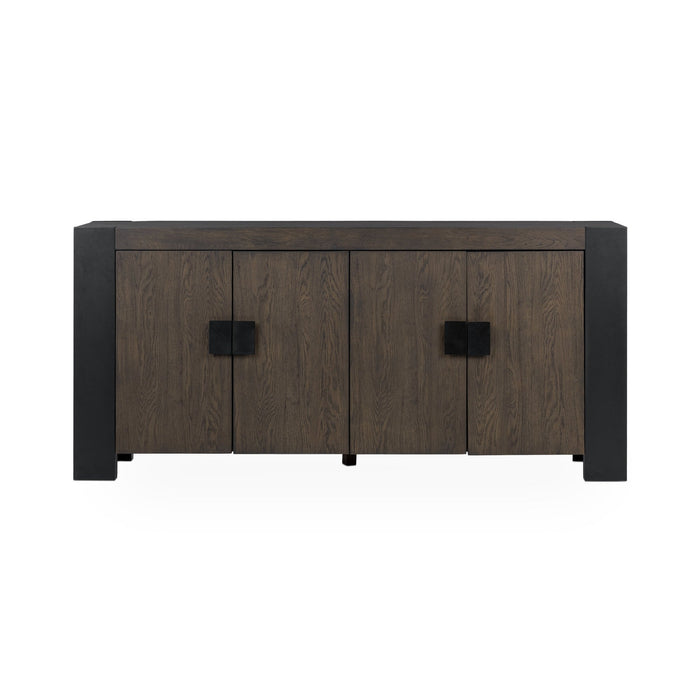 Classic Home - Deaven Solid Wood 4Dr Buffet - 52004223 - GreatFurnitureDeal
