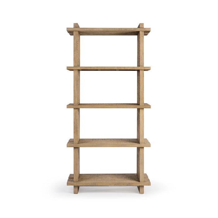 Classic Home - Karlla Bookshelf in Natural Clay - 52004236