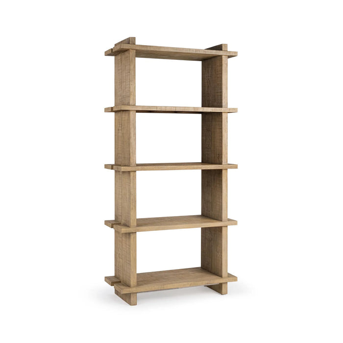 Classic Home - Karlla Bookshelf in Natural Clay - 52004236