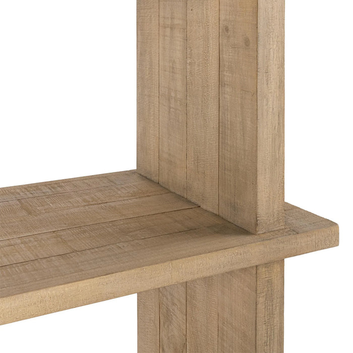 Classic Home - Karlla Bookshelf in Natural Clay - 52004236