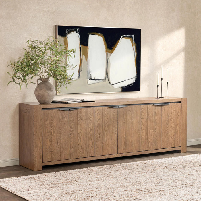 Classic Home - Alderson 6 Door Cabinet in Cafe Brown - 52004259