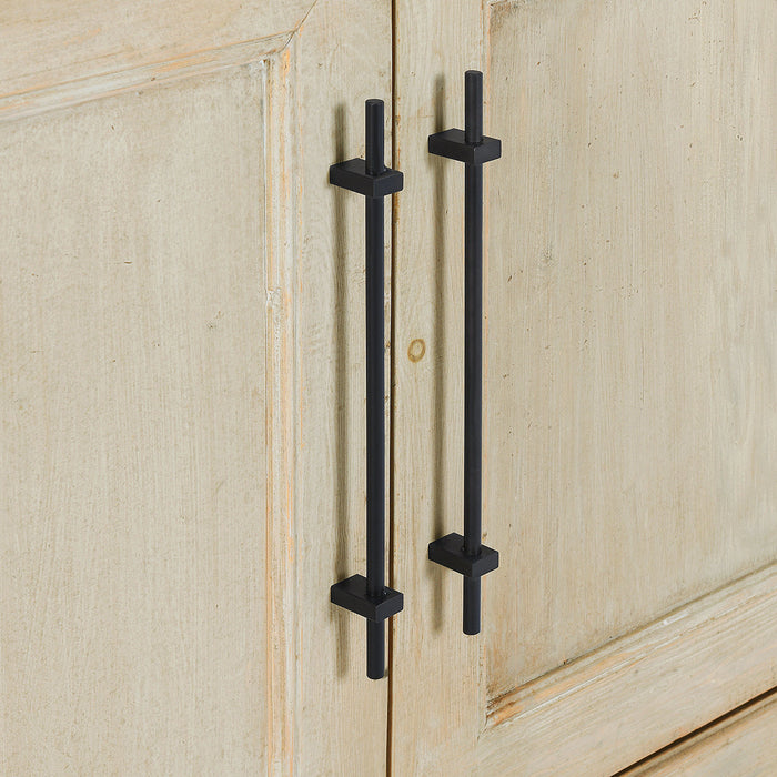 Classic Home - Parsons Solid Wood 2Dr Sideboard - 52004528 - GreatFurnitureDeal