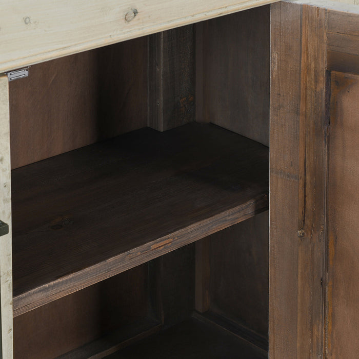 Classic Home - Parsons Solid Wood 2Dr Sideboard - 52004528 - GreatFurnitureDeal