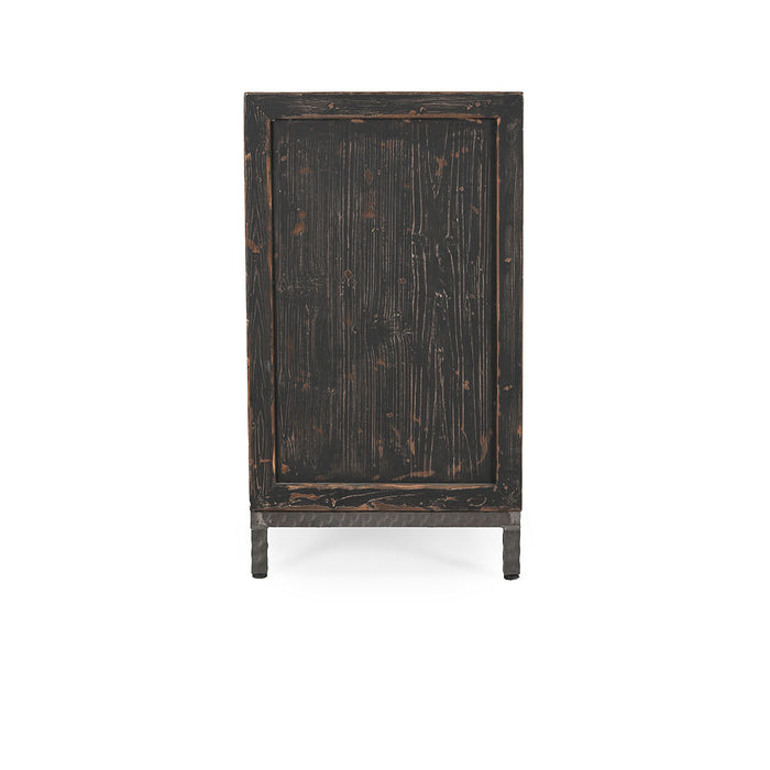 Classic Home Furniture - Lisbon Reclaimed Pine 4Dr Cabinet - 52004553 - GreatFurnitureDeal