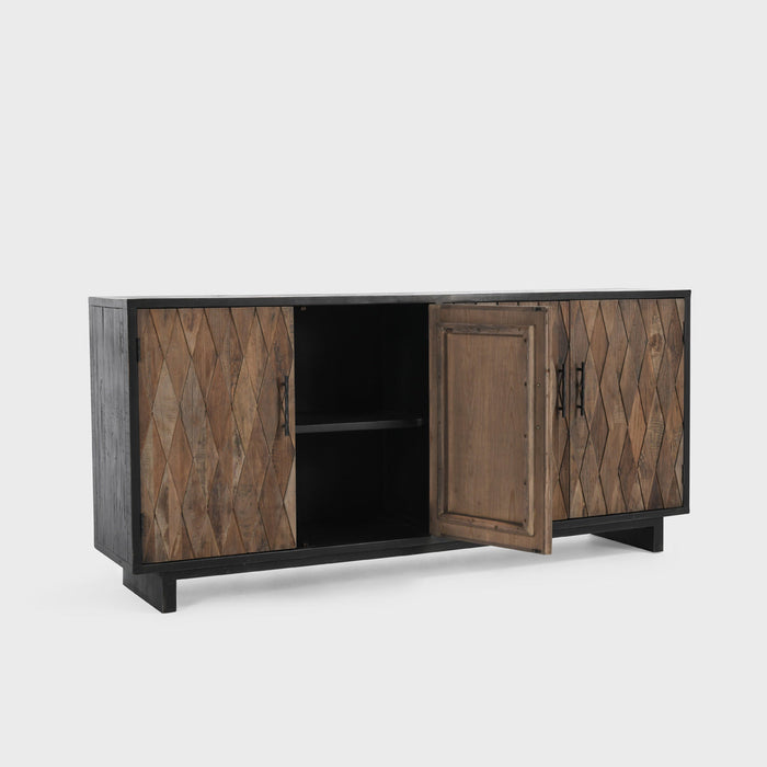 Classic Home - Anton 4Dr Sideboard Dark - 52004599 - GreatFurnitureDeal