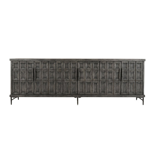 Classic Home - Warren 6Dr Sideboard in Timeworn Black - 52004615 - GreatFurnitureDeal