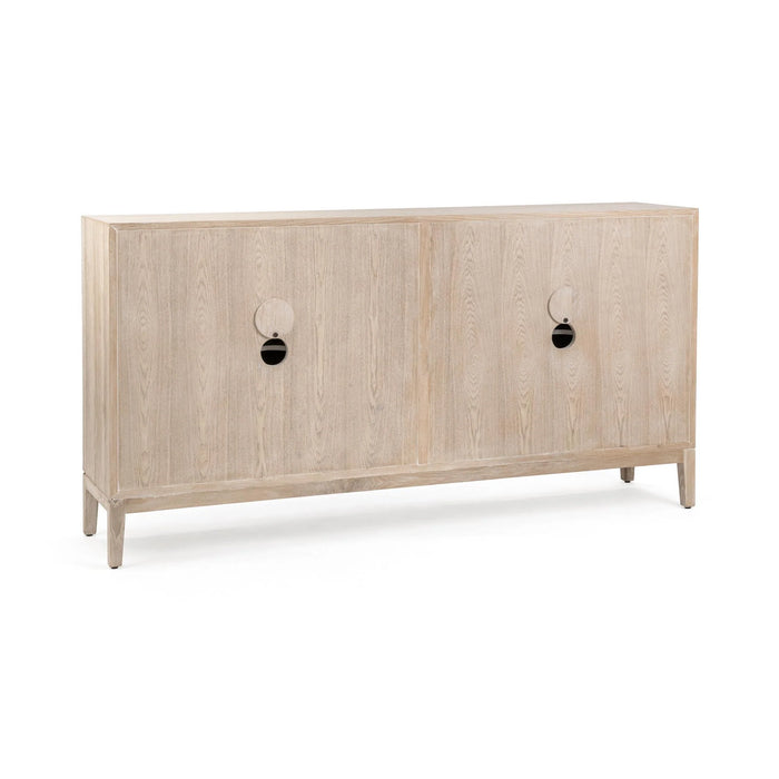 Classic Home - Mira Oak Wood Cabinet in Soft Ash - 52004671