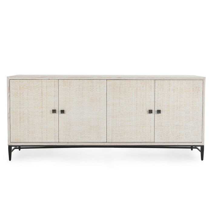 Classic Home Furniture - Beatrice 4 Door Sideboard White - 52004675