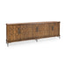 Classic Home - Willmark 6-Door Reclaimed Pine Wood Sideboard Buffet - 52004710 - GreatFurnitureDeal