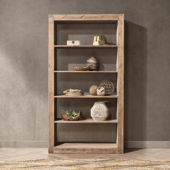 Classic Home - Nalani Solid Wood Bookshelf - 52004720 - GreatFurnitureDeal