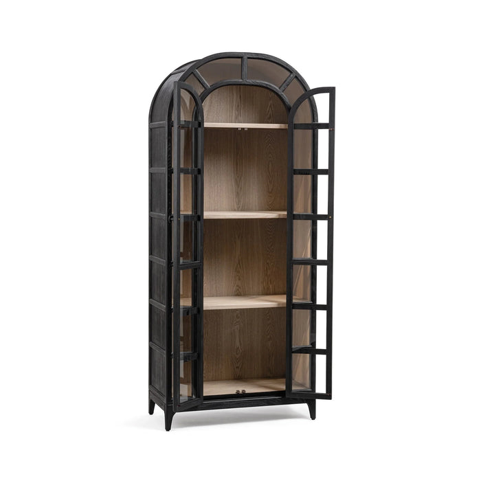 Classic Home - Waverly Display Cabinet in Loft Black - 52004731