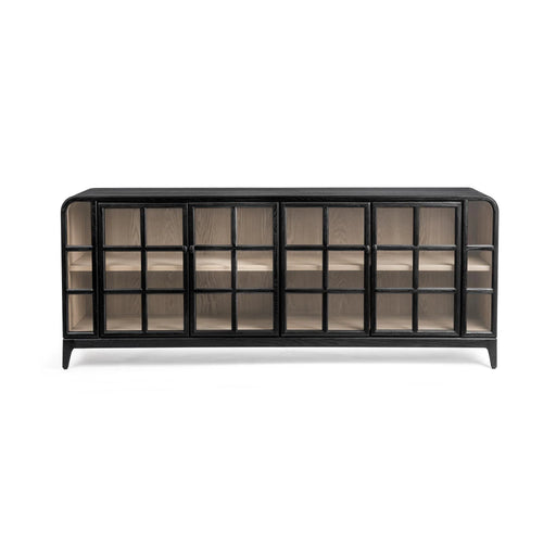 Classic Home - Maison 4 Door Cabinet in Loft Black - 52004734 - GreatFurnitureDeal