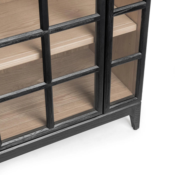 Classic Home - Maison 4 Door Cabinet in Loft Black - 52004734