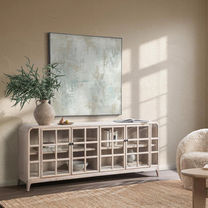 Classic Home - Maison 4 Door Cabinet in Coastal Drift - 52004736