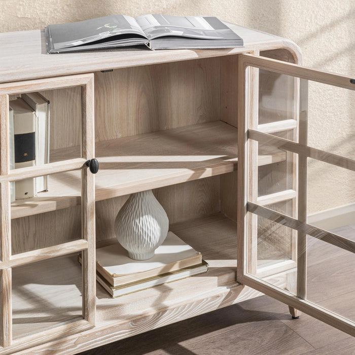 Classic Home - Maison 4 Door Cabinet in Coastal Drift - 52004736