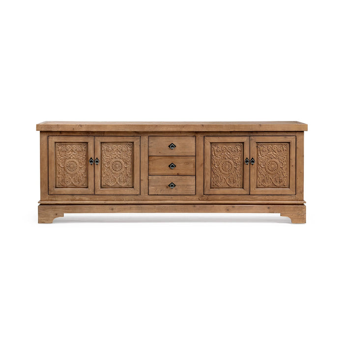 Classic Home - Amita 3 Drawer Cabinet in Brown - 52004756