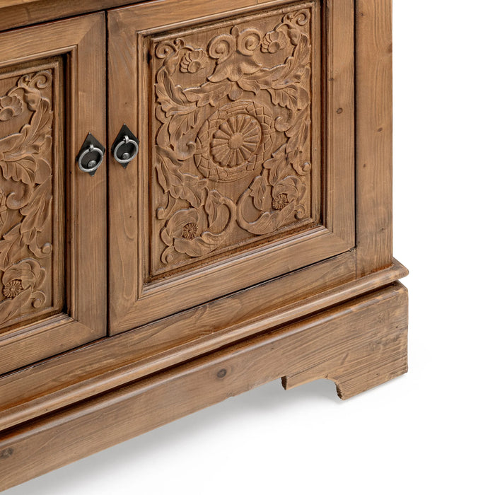 Classic Home - Amita 3 Drawer Cabinet in Brown - 52004756