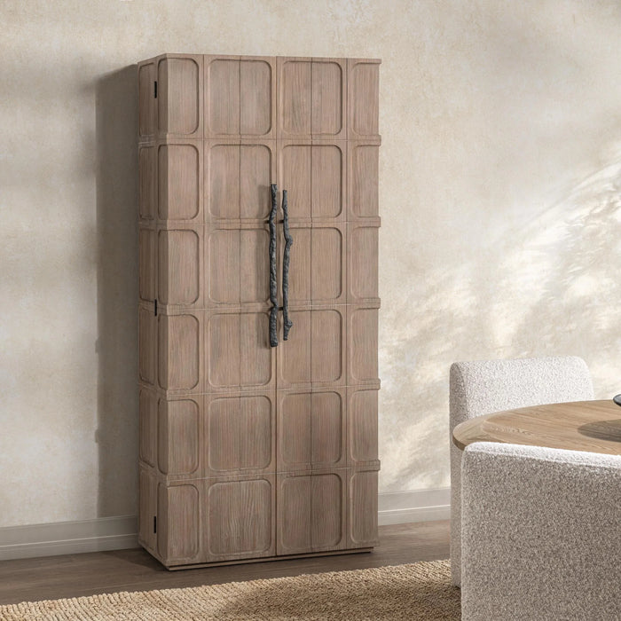 Classic Home - Corin Tall Cabinet in Pacific Sand - 52004760 - GreatFurnitureDeal