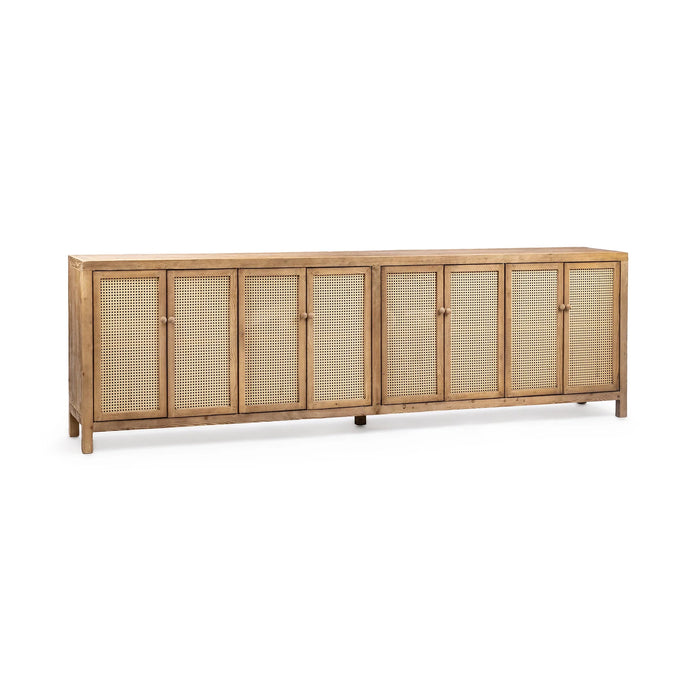 Classic Home - Alvin 8 Door Cabinet in Sandy Cove - 52004764 - GreatFurnitureDeal