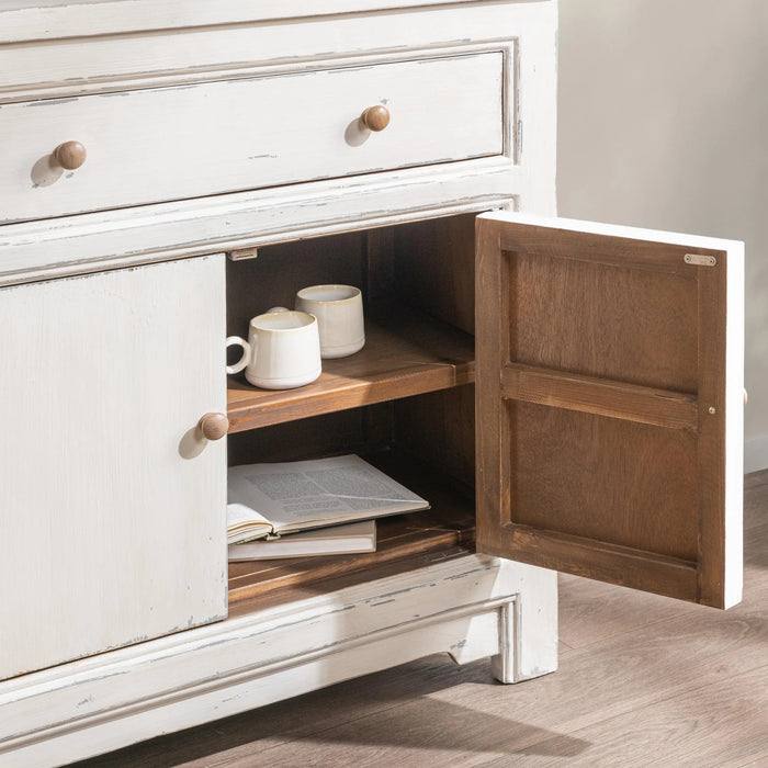 Classic Home - Winford 3 Drawer Cabinet in Coastal Cream - 52004770