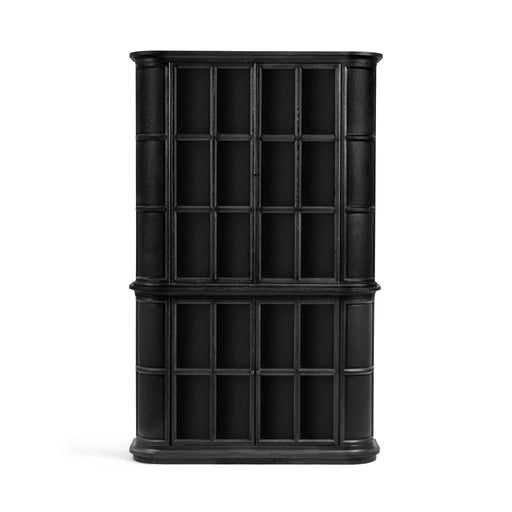 Classic Home - Carson Display Cabinet in Loft Black - 52004771 - GreatFurnitureDeal