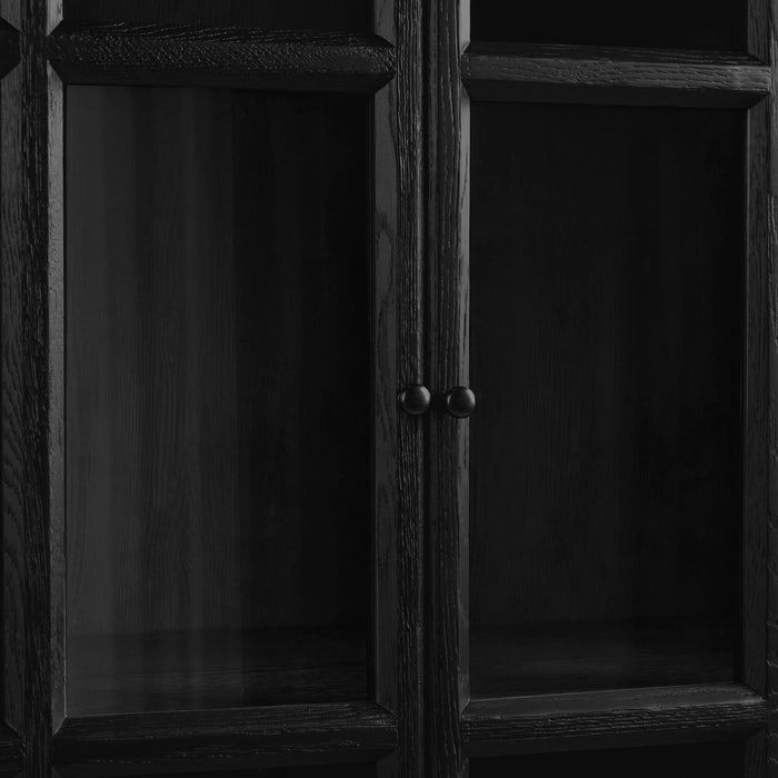 Classic Home - Carson Display Cabinet in Loft Black - 52004771
