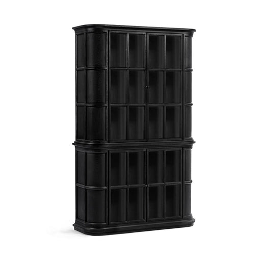 Classic Home - Carson Display Cabinet in Loft Black - 52004771 - GreatFurnitureDeal