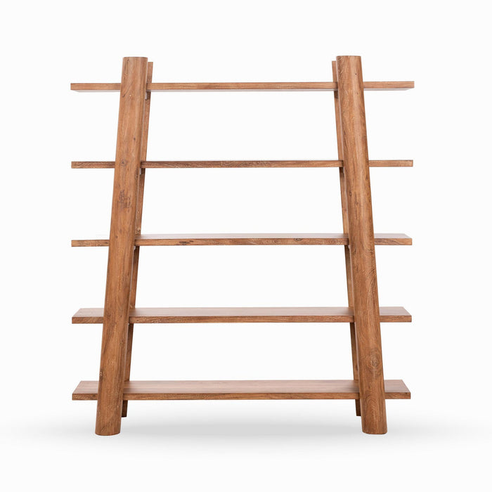 Classic Home - Pomona Solid Wood Bookshelf - 52005588 - GreatFurnitureDeal