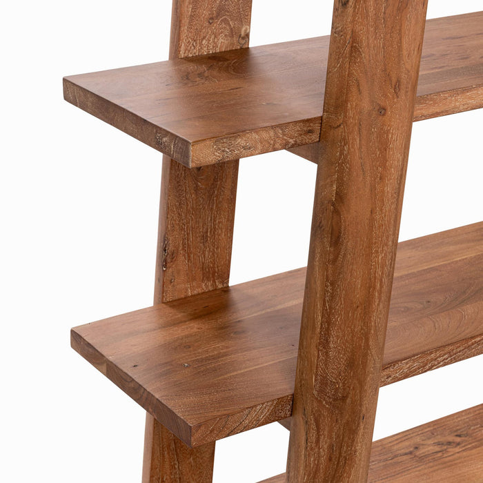 Classic Home - Pomona Solid Wood Bookshelf - 52005588 - GreatFurnitureDeal