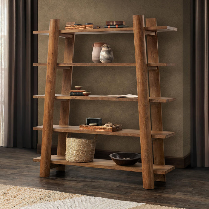 Classic Home - Pomona Solid Wood Bookshelf - 52005588 - GreatFurnitureDeal