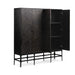 Classic Home - Amilio Tall Cabinet in Rust Noir - 52007480 - GreatFurnitureDeal