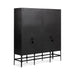 Classic Home - Amilio Tall Cabinet in Rust Noir - 52007480 - GreatFurnitureDeal