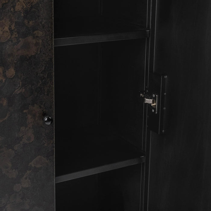 Classic Home - Amilio Tall Cabinet in Rust Noir - 52007480 - GreatFurnitureDeal