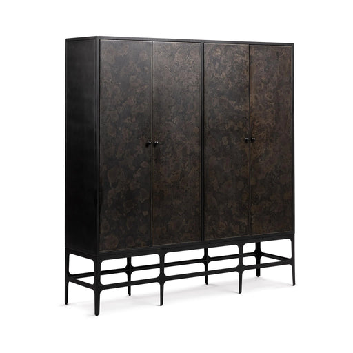 Classic Home - Amilio Tall Cabinet in Rust Noir - 52007480 - GreatFurnitureDeal