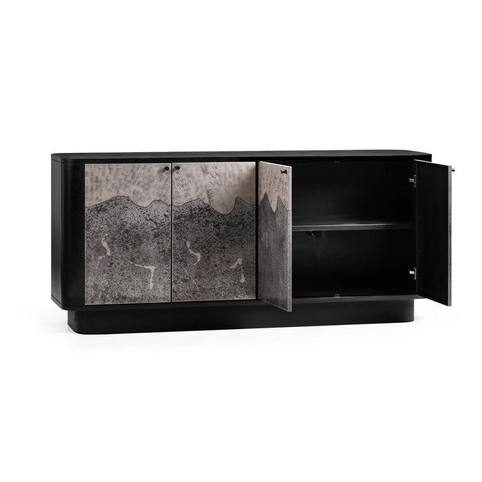 Classic Home - Sequoia 4 Door Cabinet in Oxide Smoke - 52007484