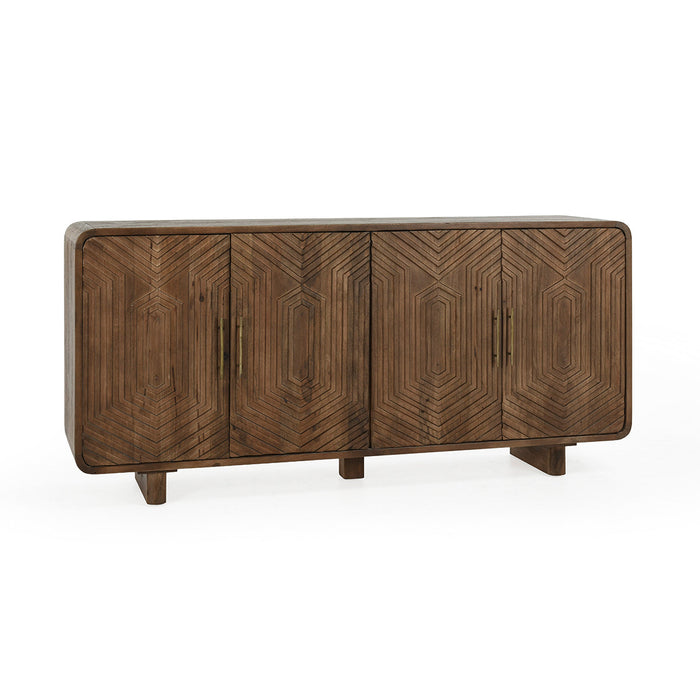 Classic Home - Holmes 4Dr Sideboard - 52010833 - GreatFurnitureDeal