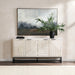 Classic Home - Flint Mango Wood 4Dr Cabinet Coastal White - 52010862 - GreatFurnitureDeal