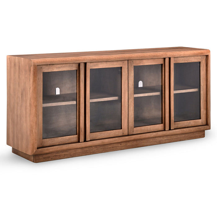 Classic Home Furniture - Selena Glass Door Sideboard Umber - 52010864 - GreatFurnitureDeal