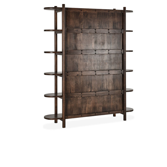 Classic Home Furniture - Redford 81" Tall Bookcase in Brown - 52010877