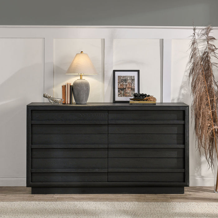 Classic Home Furniture - Sedona 6 Drawer Dresser Black - 52010882
