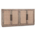 Classic Home - Jensen Cane/Wood 4Dr Cabinet Taupe - 52010901 - GreatFurnitureDeal